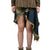ASYMMETRY DENIM SKIRT / BLU