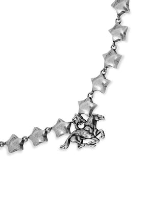 HORSE STAR CHAIN / SIL