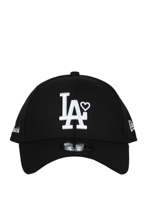 X NEWERA DODGERS CAP / BLK