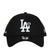 X NEWERA DODGERS CAP / BLK