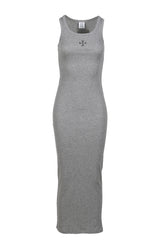 CROSS LOGO TANKTOP DRESS / GRY MELANGE