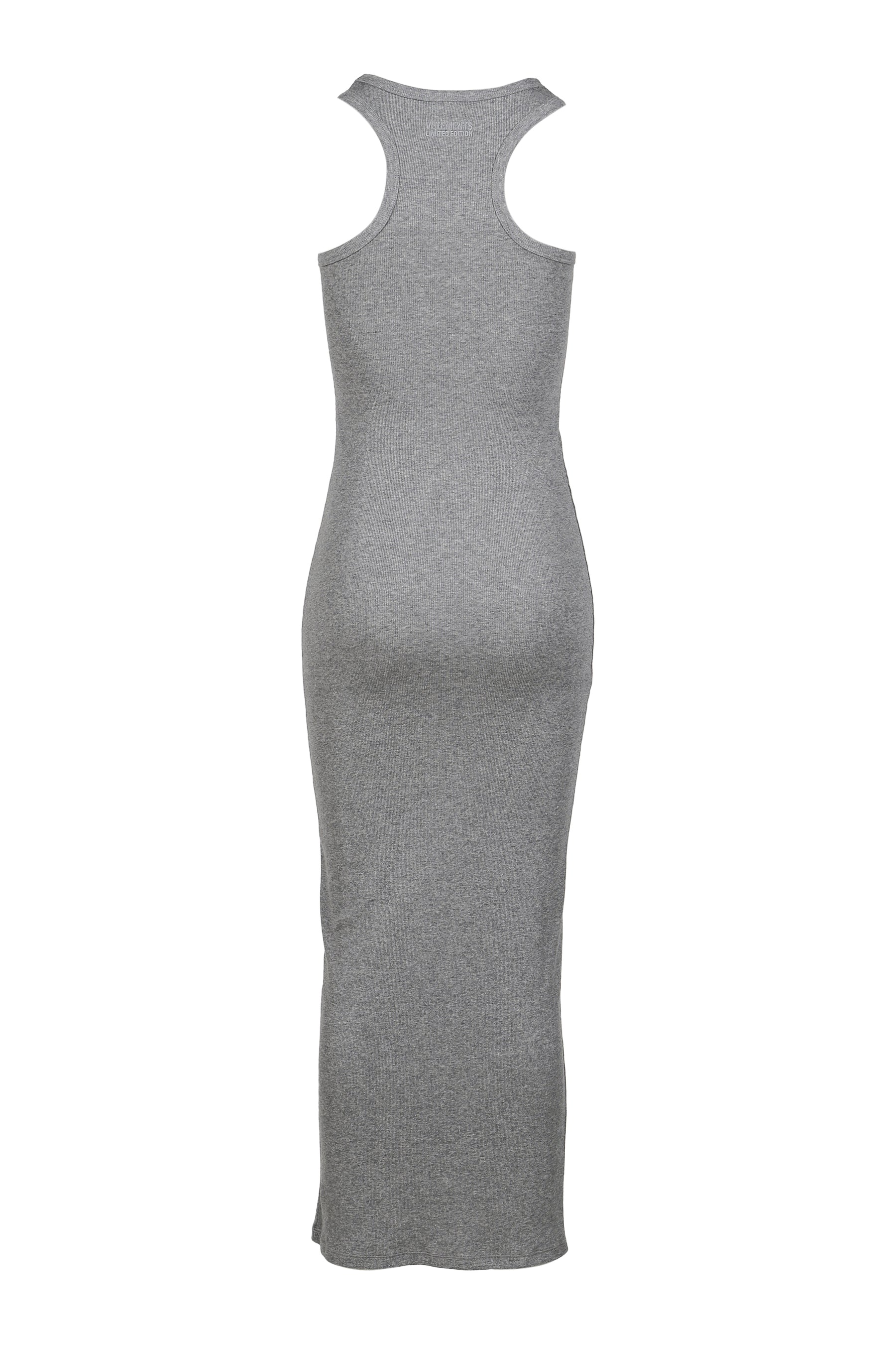 CROSS LOGO TANKTOP DRESS / GRY MELANGE