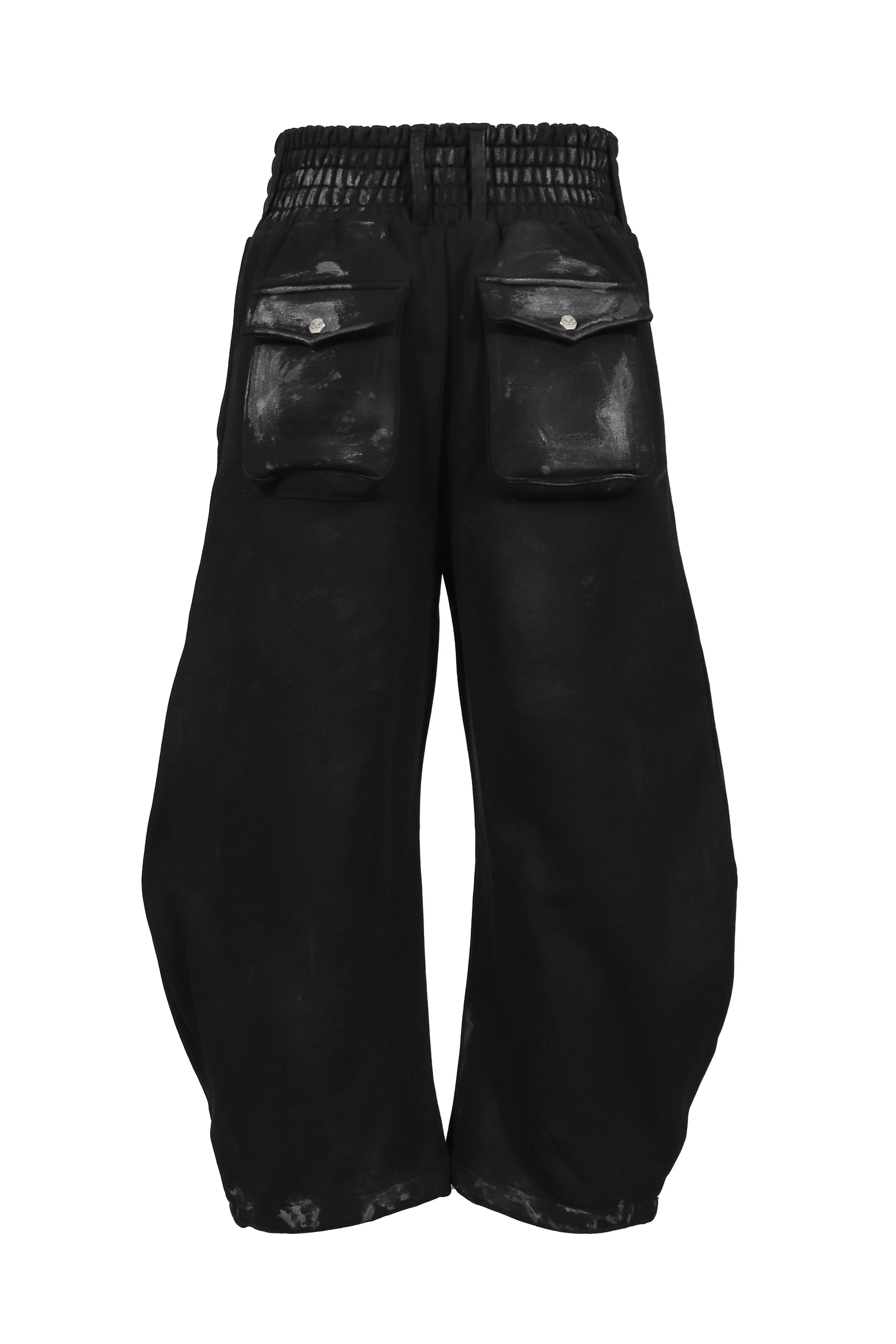 SKIDDING WAXED BLOOD SWEAT PANTS / BLK