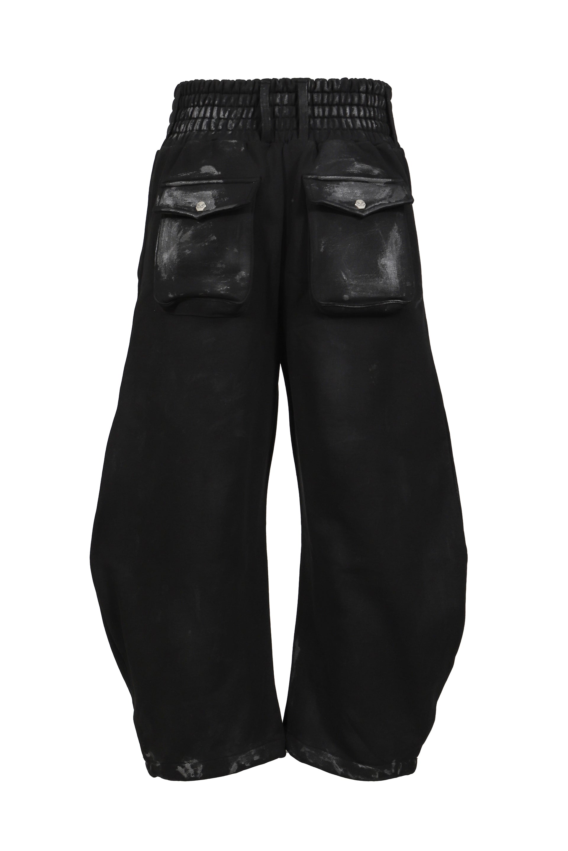 SKIDDING WAXED BLOOD SWEAT PANTS / BLK