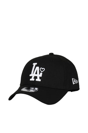 X NEWERA DODGERS CAP / BLK