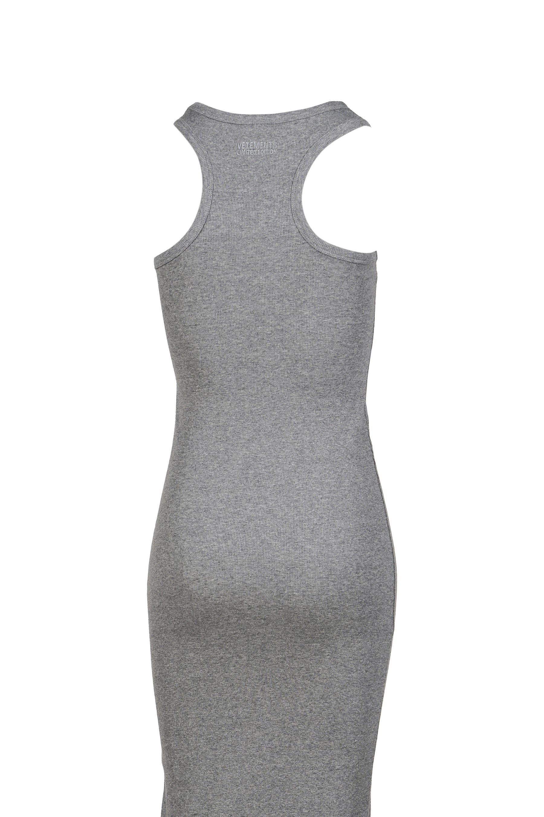 CROSS LOGO TANKTOP DRESS / GRY MELANGE