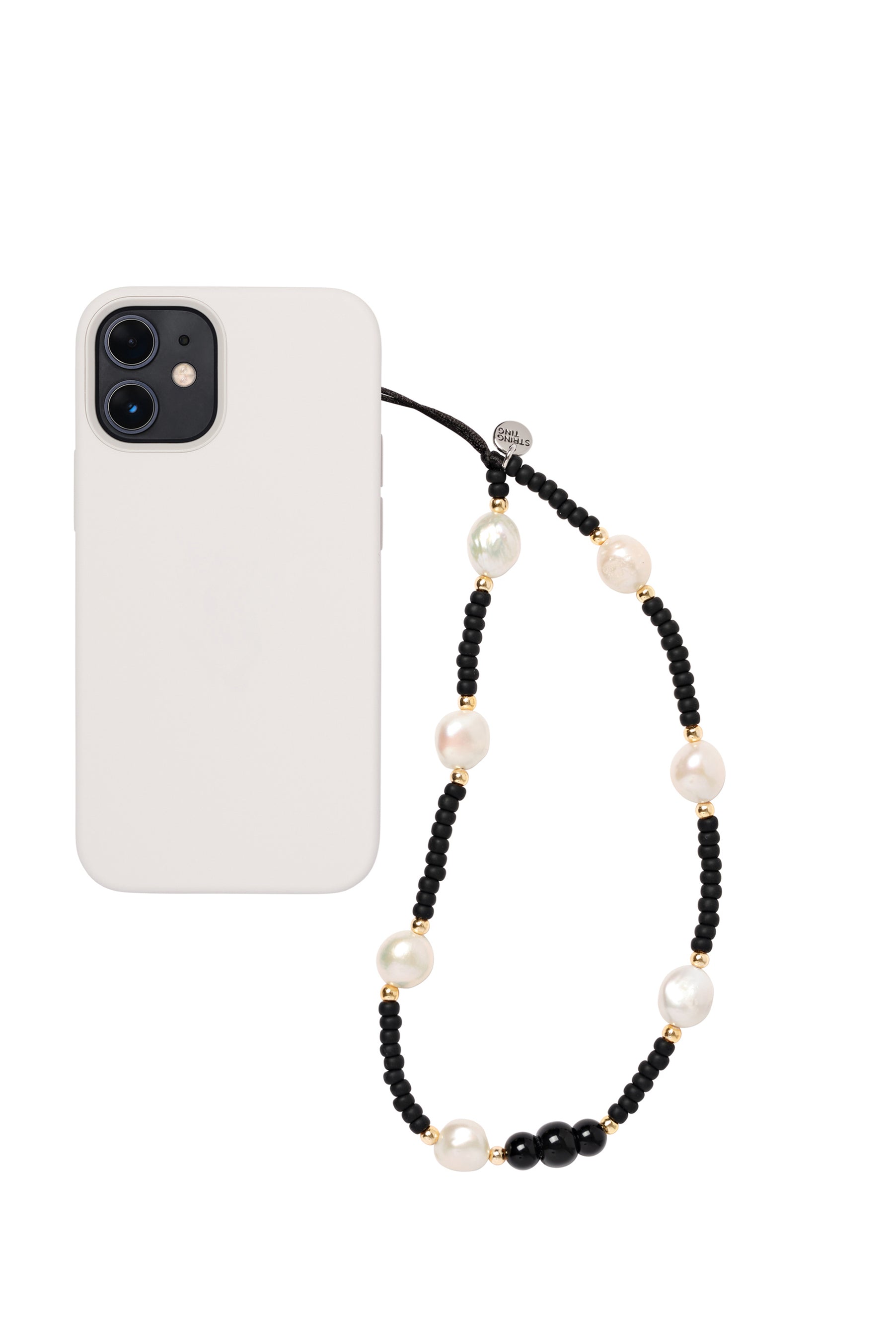 String Ting SS23 PEARL NOIR 2.0 / WHT -NUBIAN