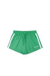 SERIF LOGO EMBROIDERED ROLLER SHORTS / GRN