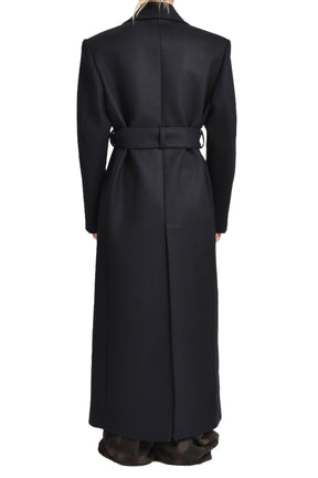 LONG EGONIC COAT / BLK