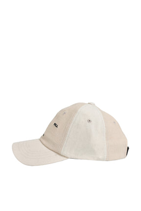 SLOGAN BALL CAP / IVORY