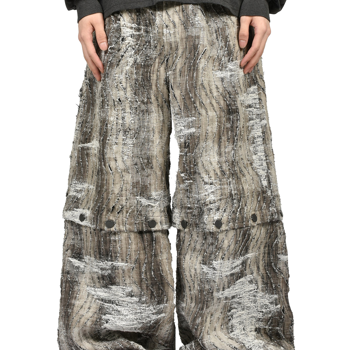TAAKK ターク NUBIAN 20周年記念アイテム CONVERTIBLE BLEACHED DENIM