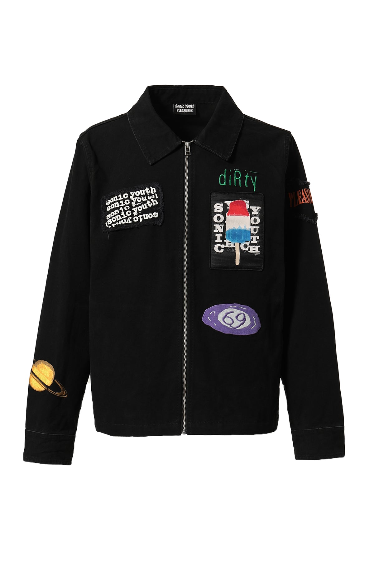 SONIC YOUTH WORK JACKET / BLK