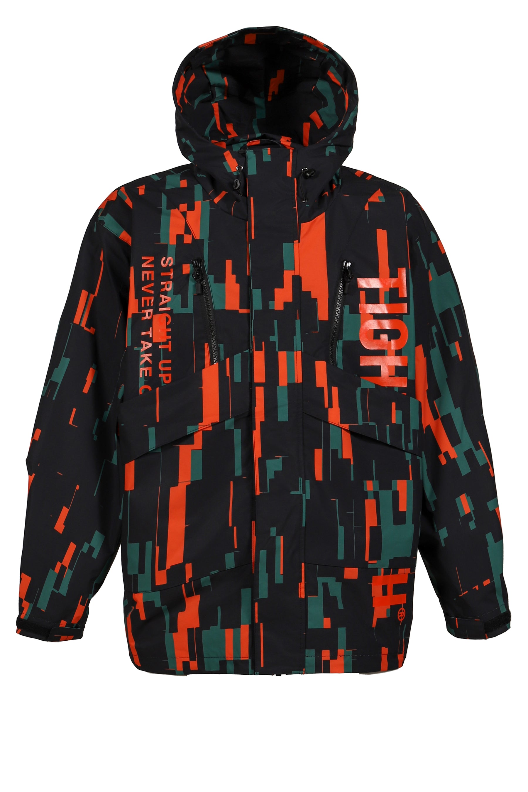 HOODED TACTICAL JACKET / NOISE
