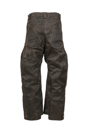 VINTAGE CANVAS RIDER PANTS / VINTAGE BRW