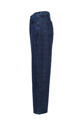 ALLOVER PRINT BAGGY DENIM PANTS / PRINT