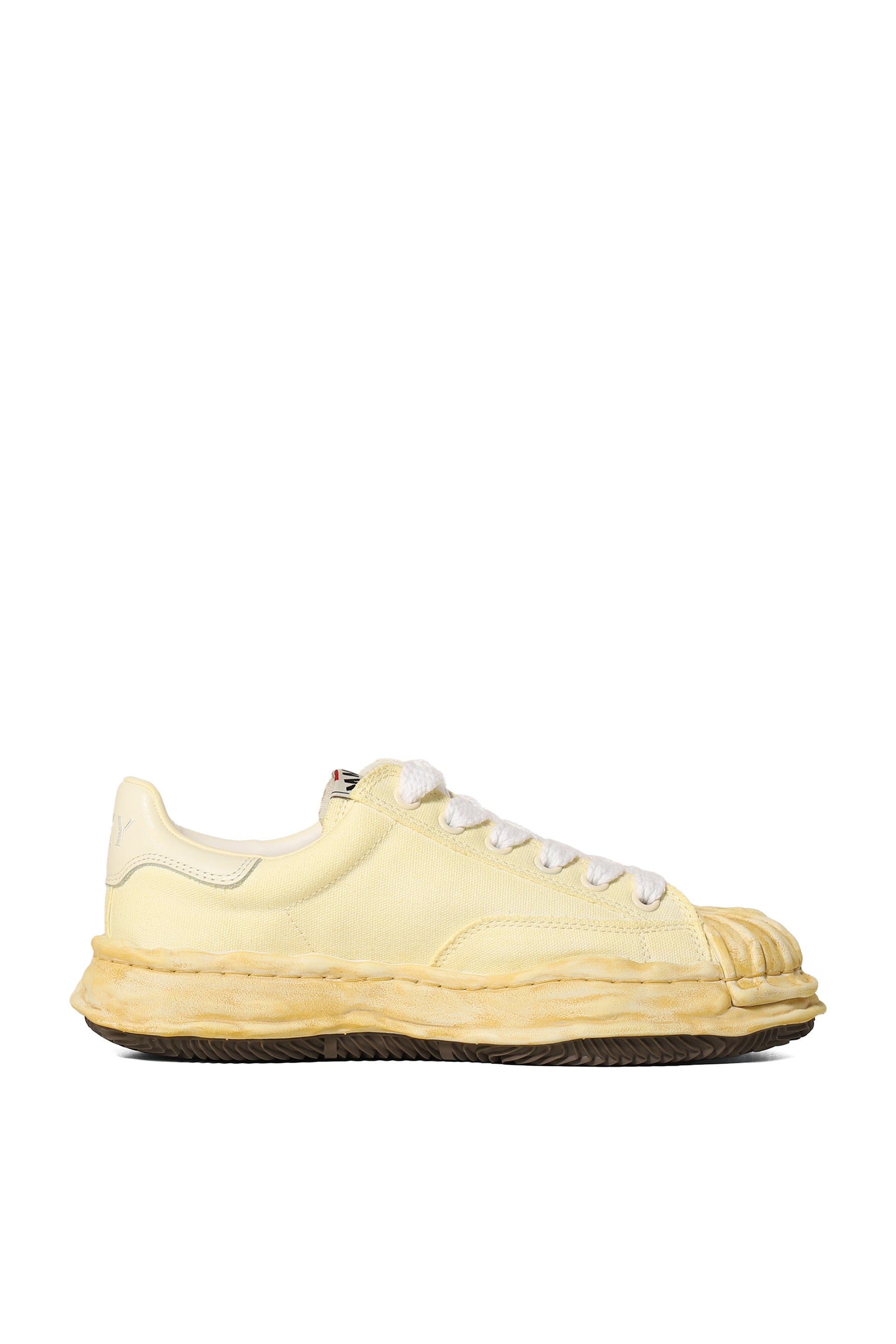 Maison MIHARA YASUHIRO BLAKEY LOW CANVAS GARMENT DYE / WHT
