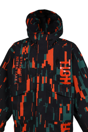 HOODED TACTICAL JACKET / NOISE