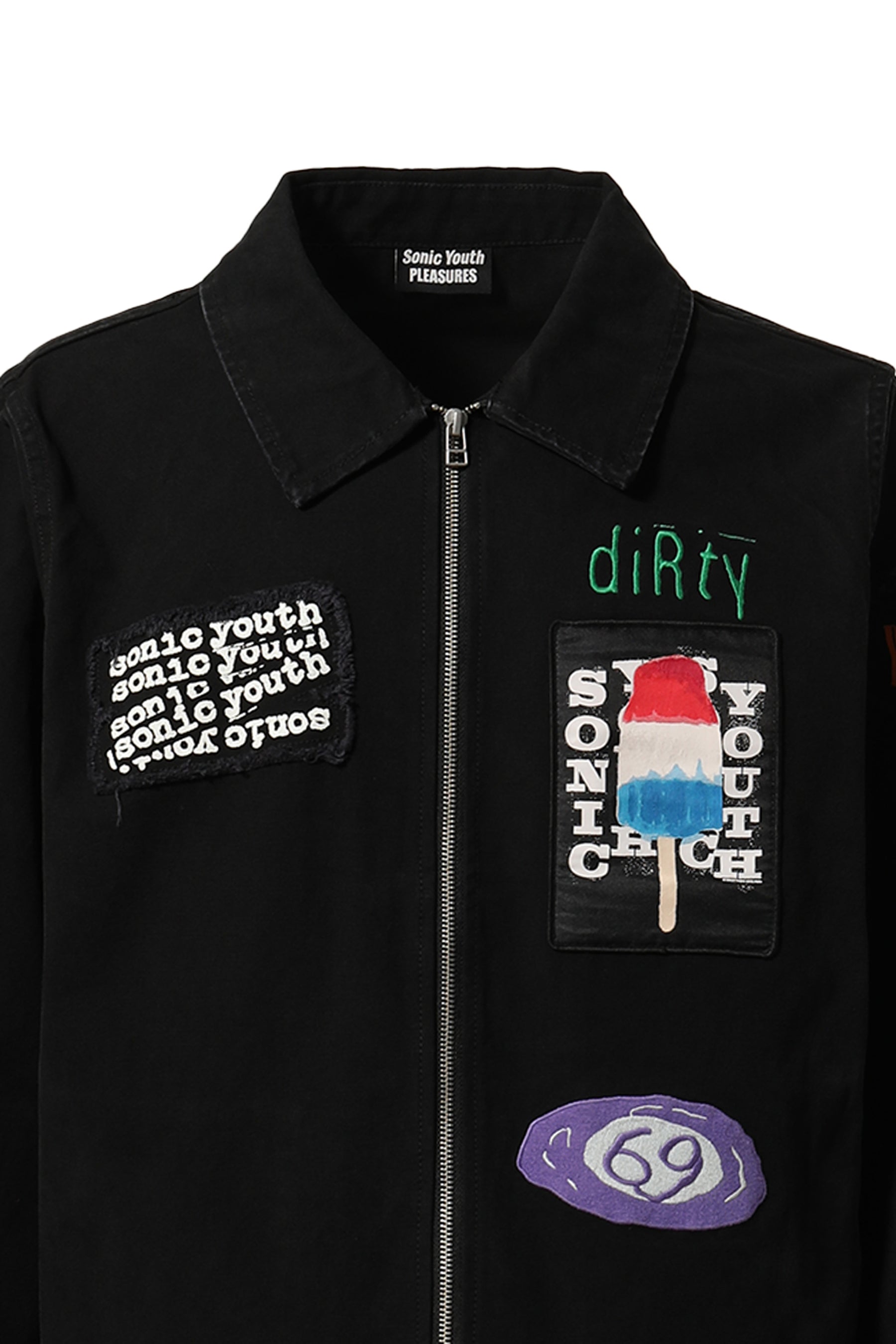 PLEASURES × SONIC YOUTH プレジャーズ SS23 SONIC YOUTH WORK JACKET