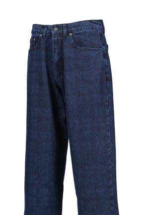 ALLOVER PRINT BAGGY DENIM PANTS / PRINT