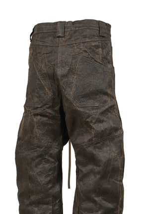 VINTAGE CANVAS RIDER PANTS / VINTAGE BRW