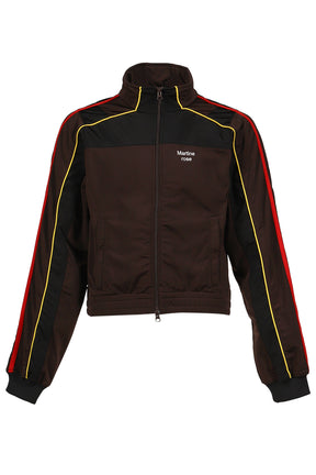 Martine Rose マーティンローズ FW25 SHRUNKEN TRACK JACKET / BRW