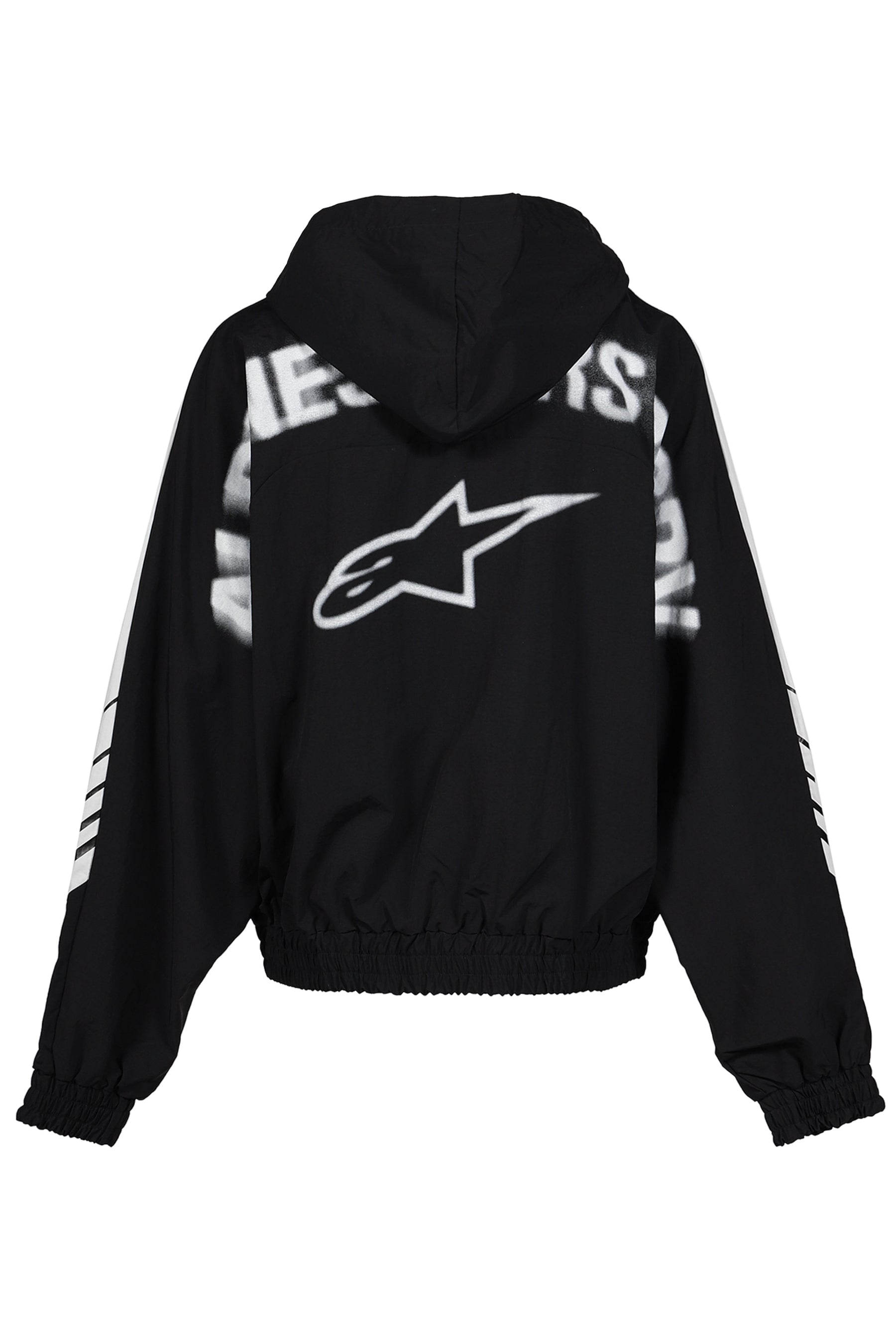 CROSSOVER TRACKSUIT JACKET / BLK