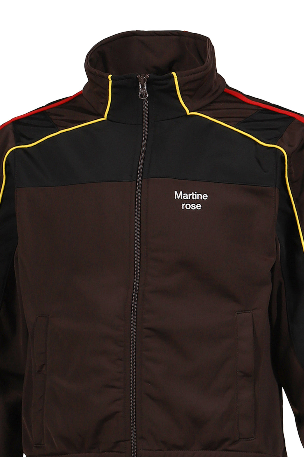 Martine Rose マーティンローズ FW25 SHRUNKEN TRACK JACKET / BRW
