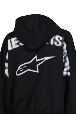 CROSSOVER TRACKSUIT JACKET / BLK