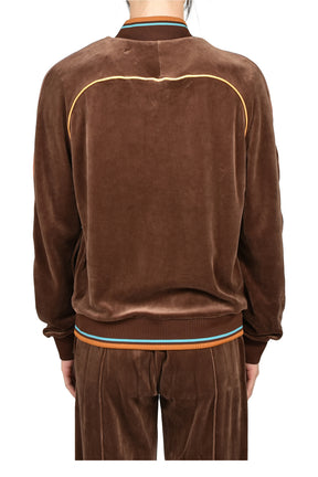 VELOUR TRACK JACKET / BRW