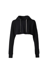 CROPPED HOODIE / BLK