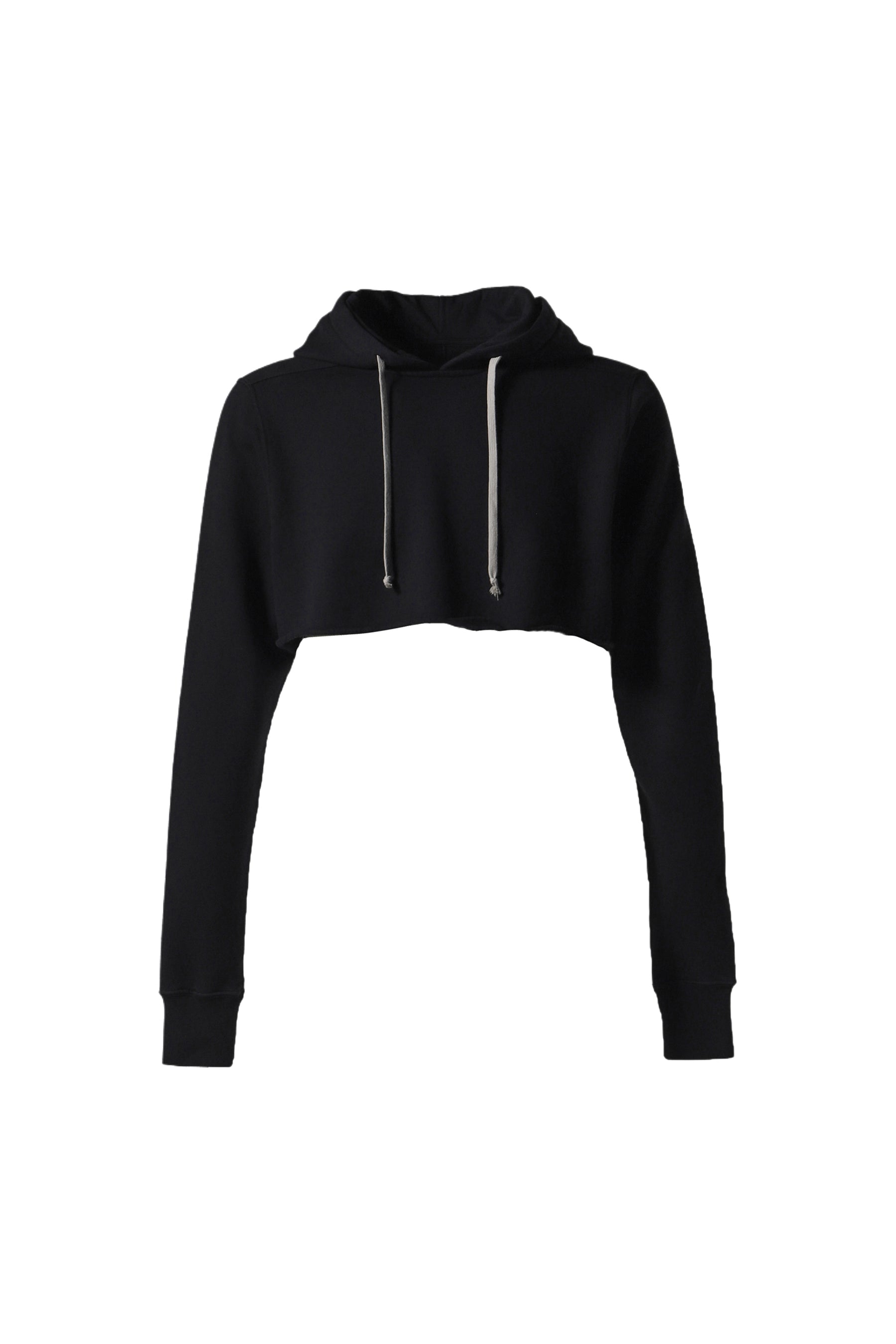 CROPPED HOODIE / BLK