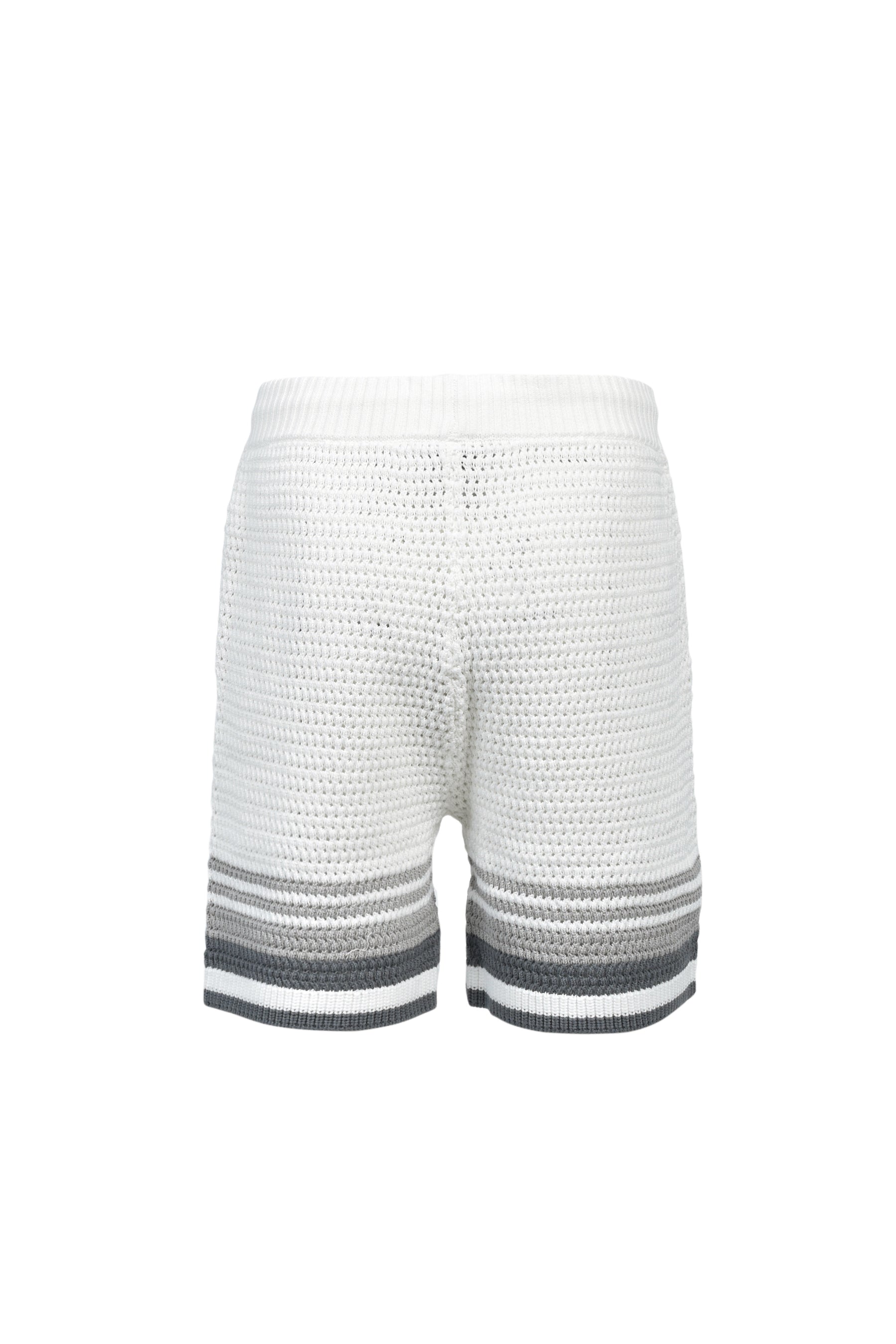 CROCHET SHORTS / WHT GRY