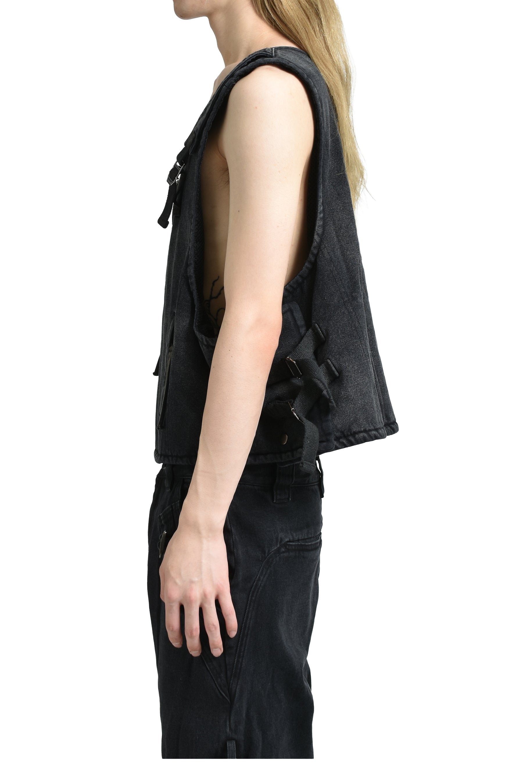 RIOT VEST / WASHED GREY