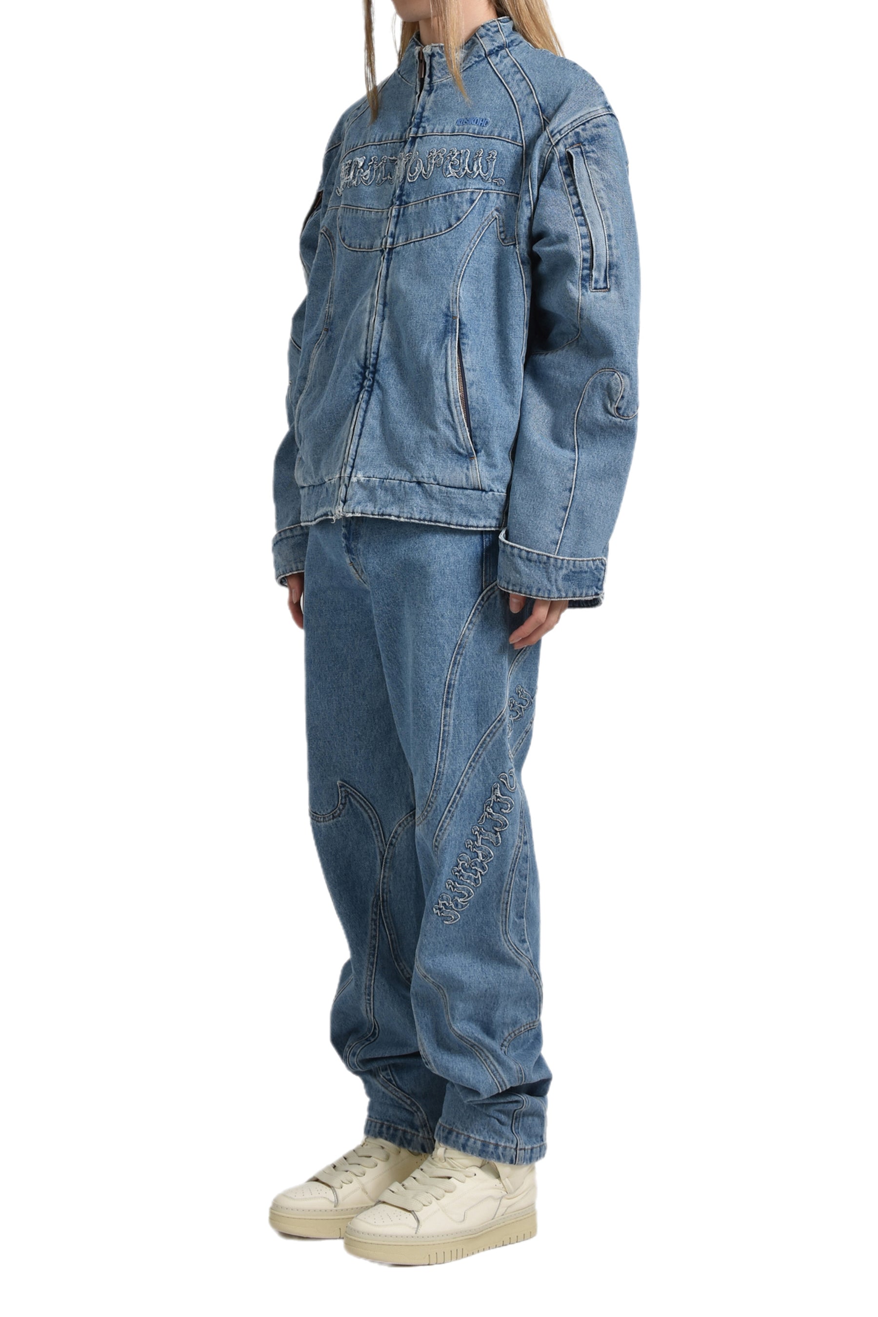 RIDER DENIM PANTS / BLU