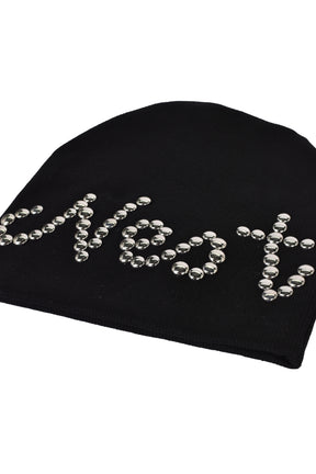 STUDS BEANIE / BLK