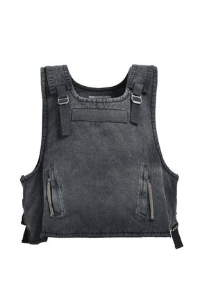 RIOT VEST / WASHED GREY