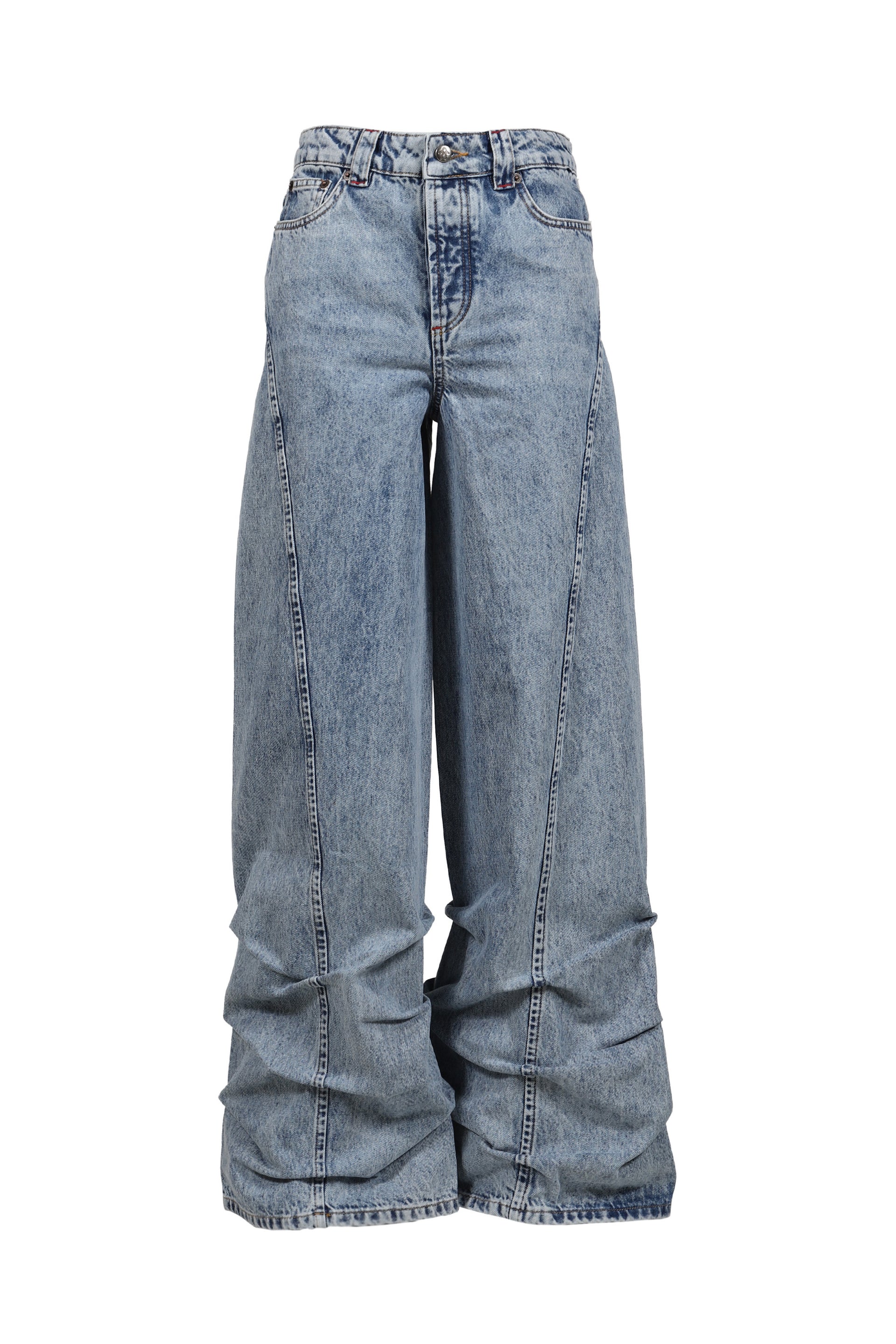 AVAVAV PLEATED JEANS BLUE / BLU