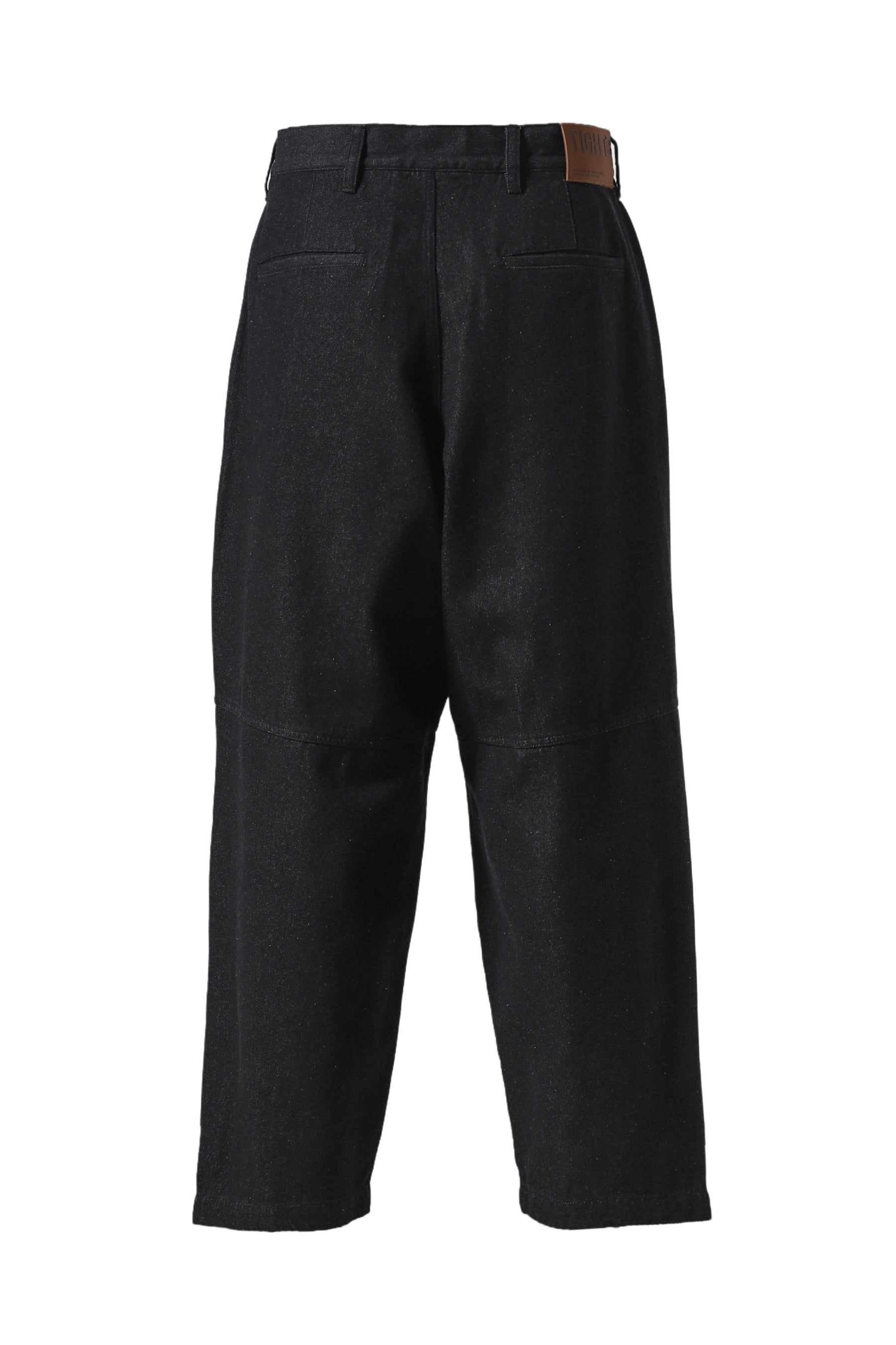 DENIM BALLOON PANTS / BLK