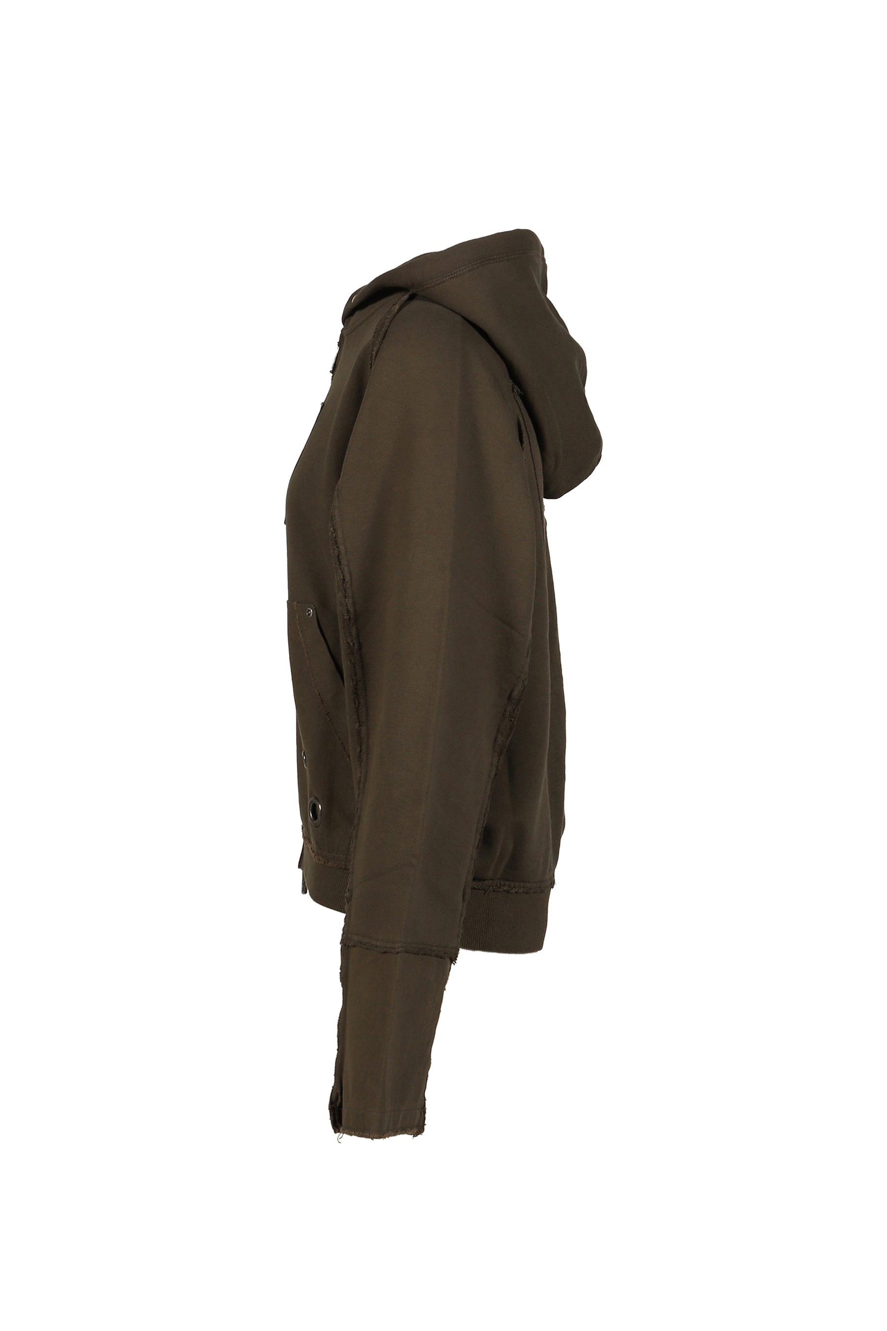 HANK HOODIE ZIP-UP / KHA 