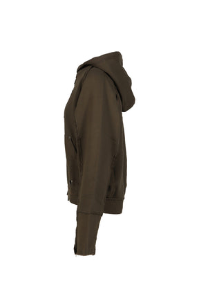 HANK HOODIE ZIP-UP / KHA 