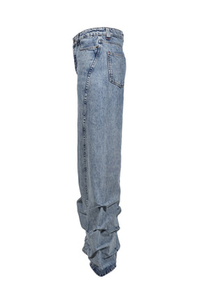 AVAVAV PLEATED JEANS BLUE / BLU