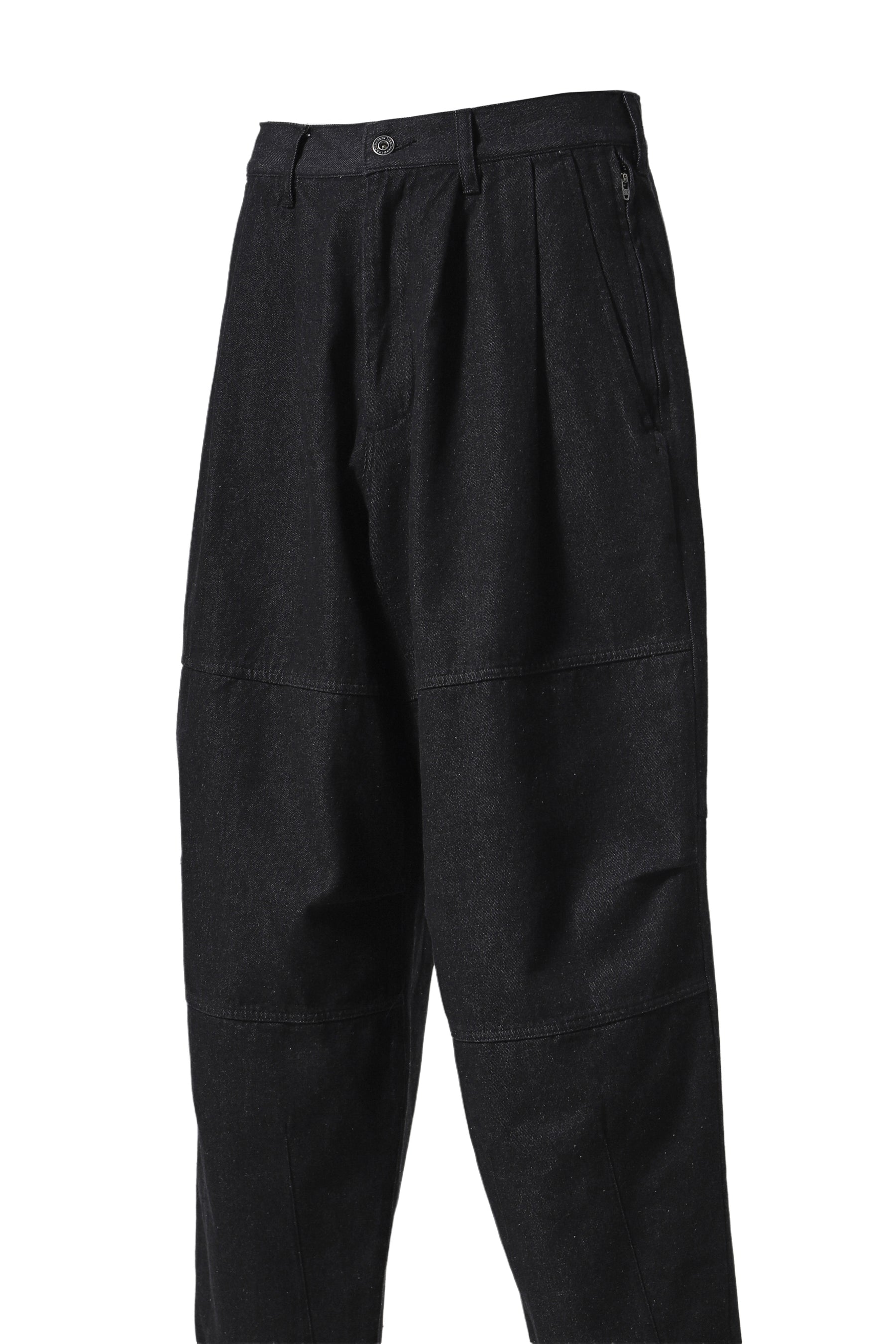 DENIM BALLOON PANTS / BLK