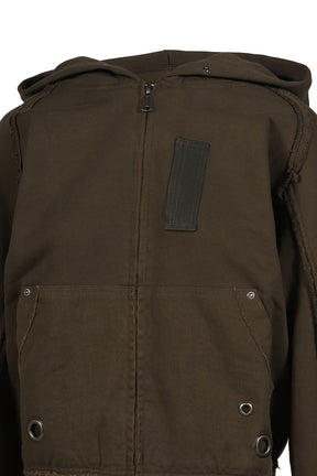 HANK HOODIE ZIP-UP / KHA 