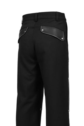 LES ARCS TROUSERS / BLK