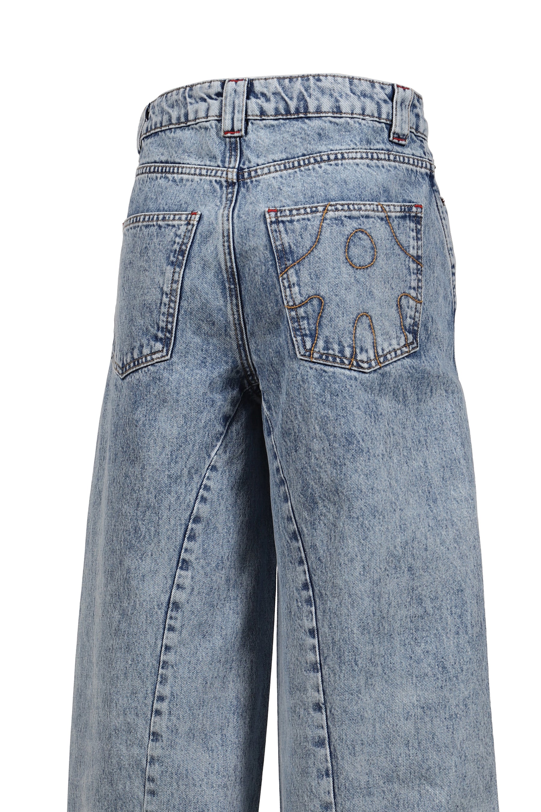 AVAVAV PLEATED JEANS BLUE / BLU