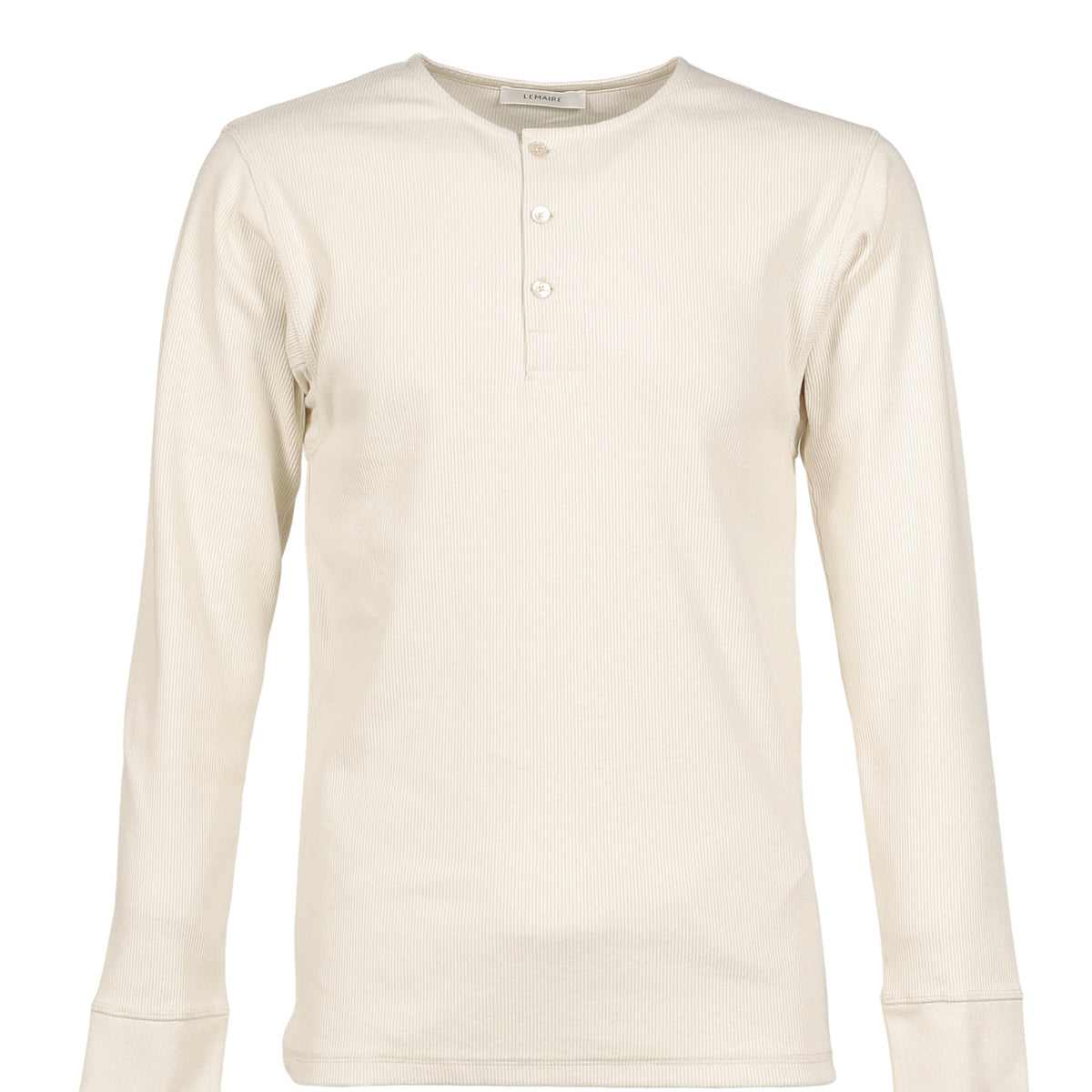 LEMAIRE ルメール FW26 LONG SLEEVE HENLEY / ENOKI - NUBIAN ヌビアン