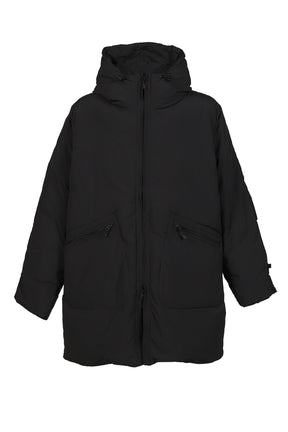 DAIWA PIER39 FW25 TECH 2WAY CADET DOWN PARKA / BLACK - NUBIAN