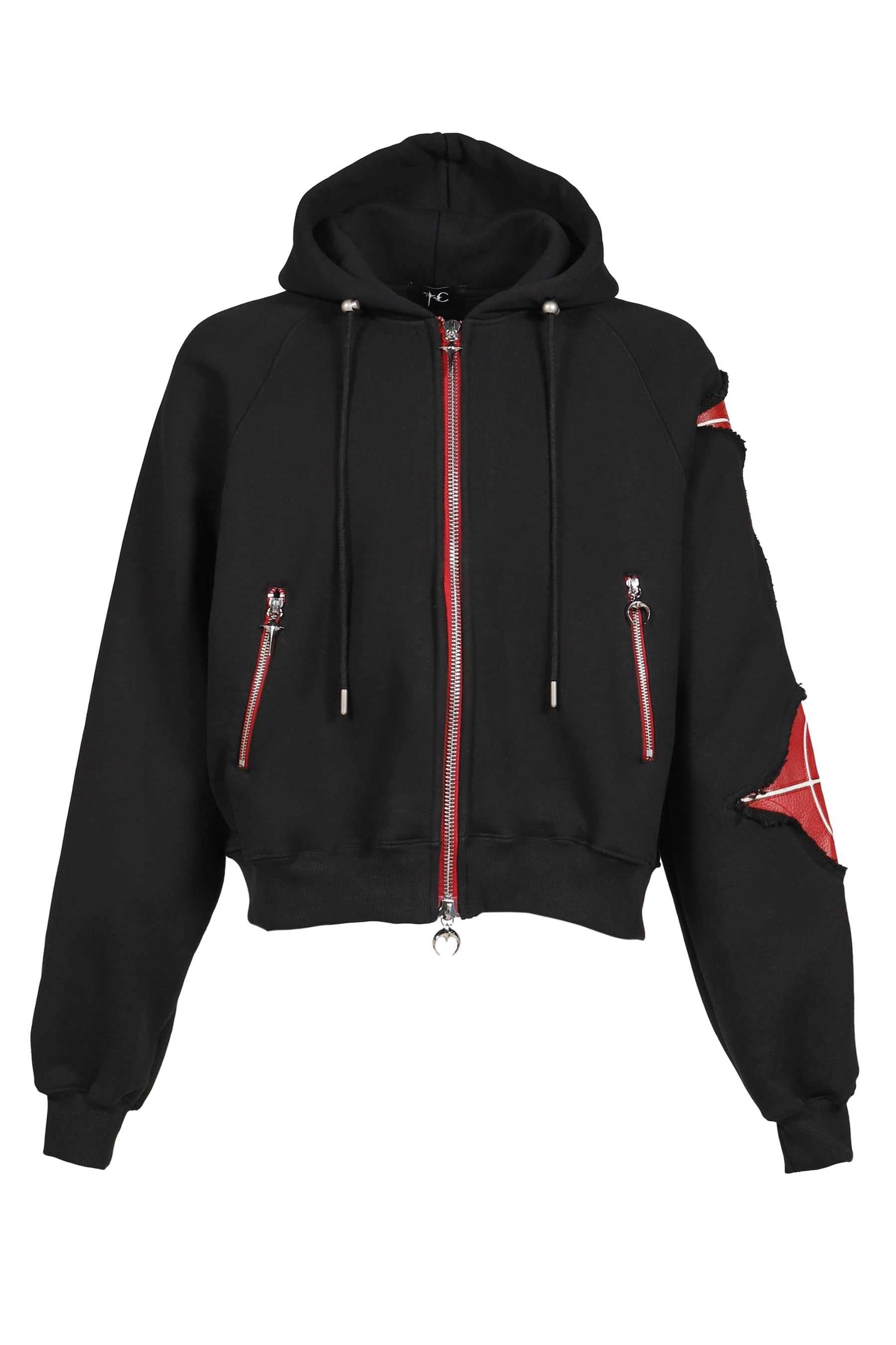 Thug Club サグクラブ SS26 NEW ROCK ZIP-UP HOODIE / BLK - NUBIAN