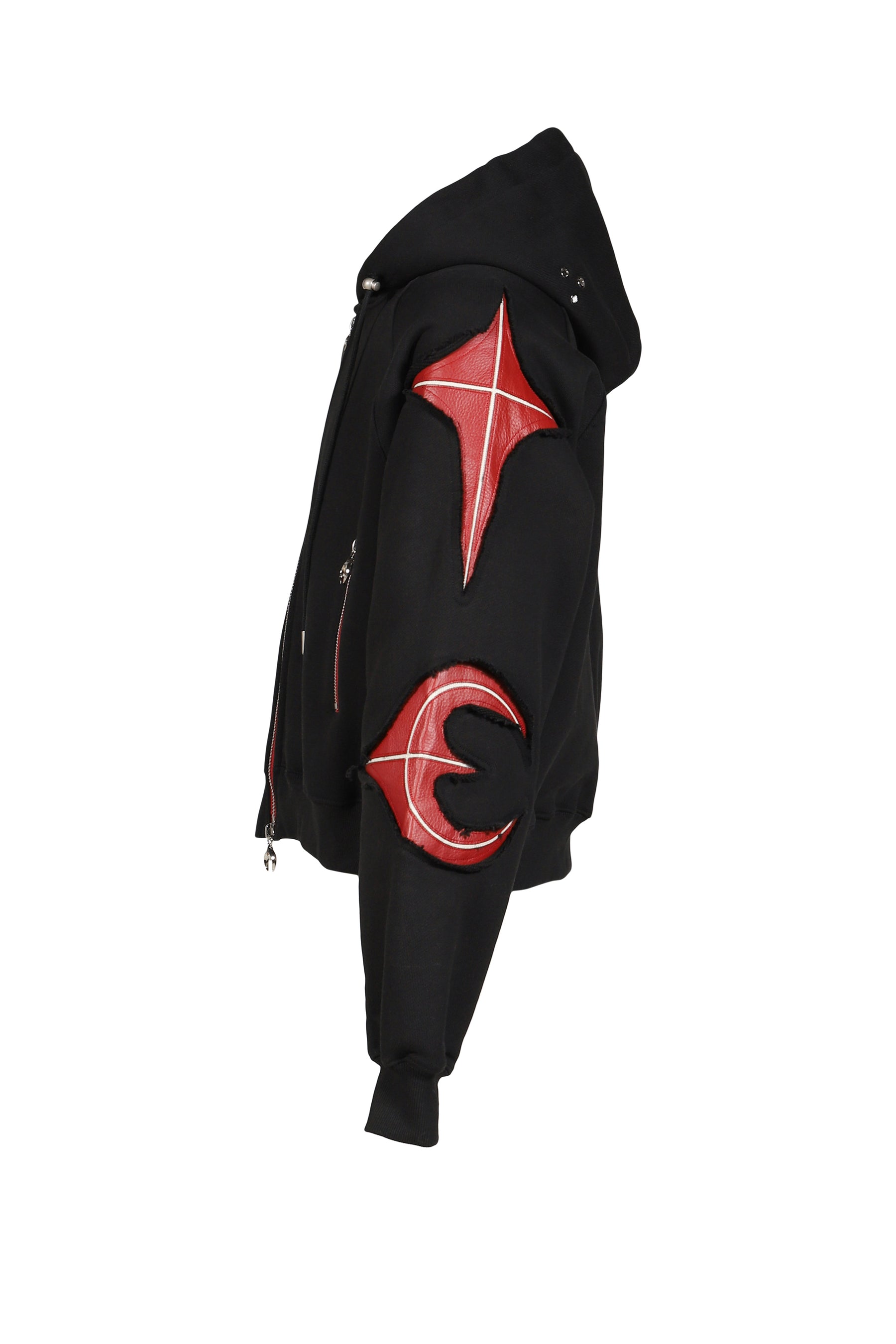 Thug Club サグクラブ SS26 NEW ROCK ZIP-UP HOODIE / BLK - NUBIAN
