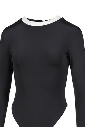 LS BODYSUIT - NYLON SPANDEX / SOOT